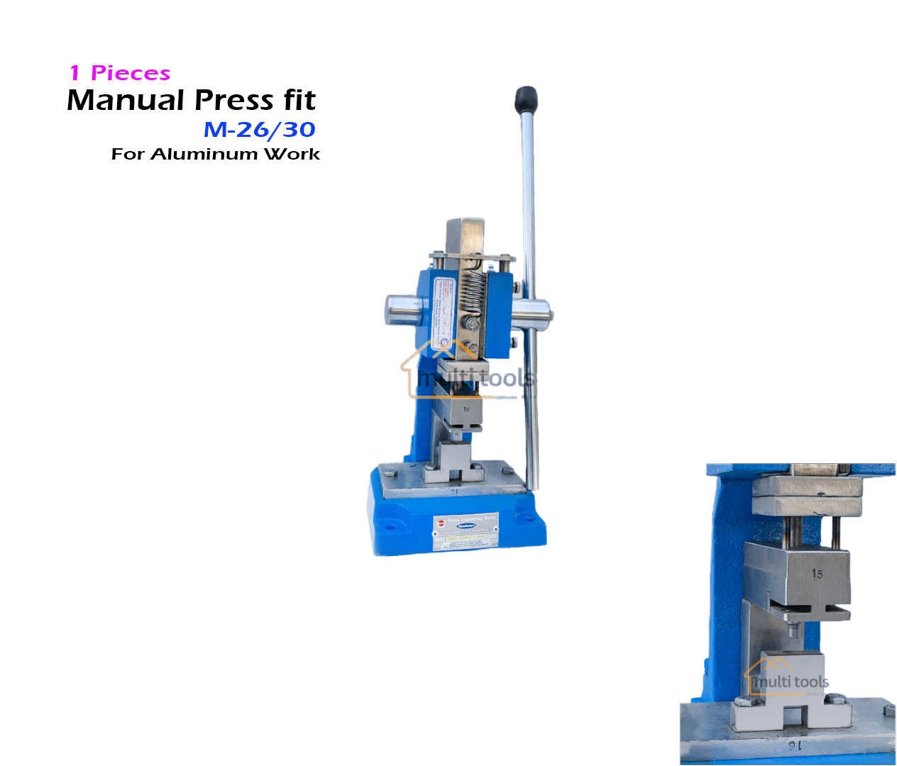 M-26-30 Manual Press Fit Machine
